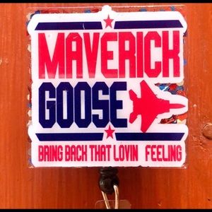 Maverick Goose Badge Reel